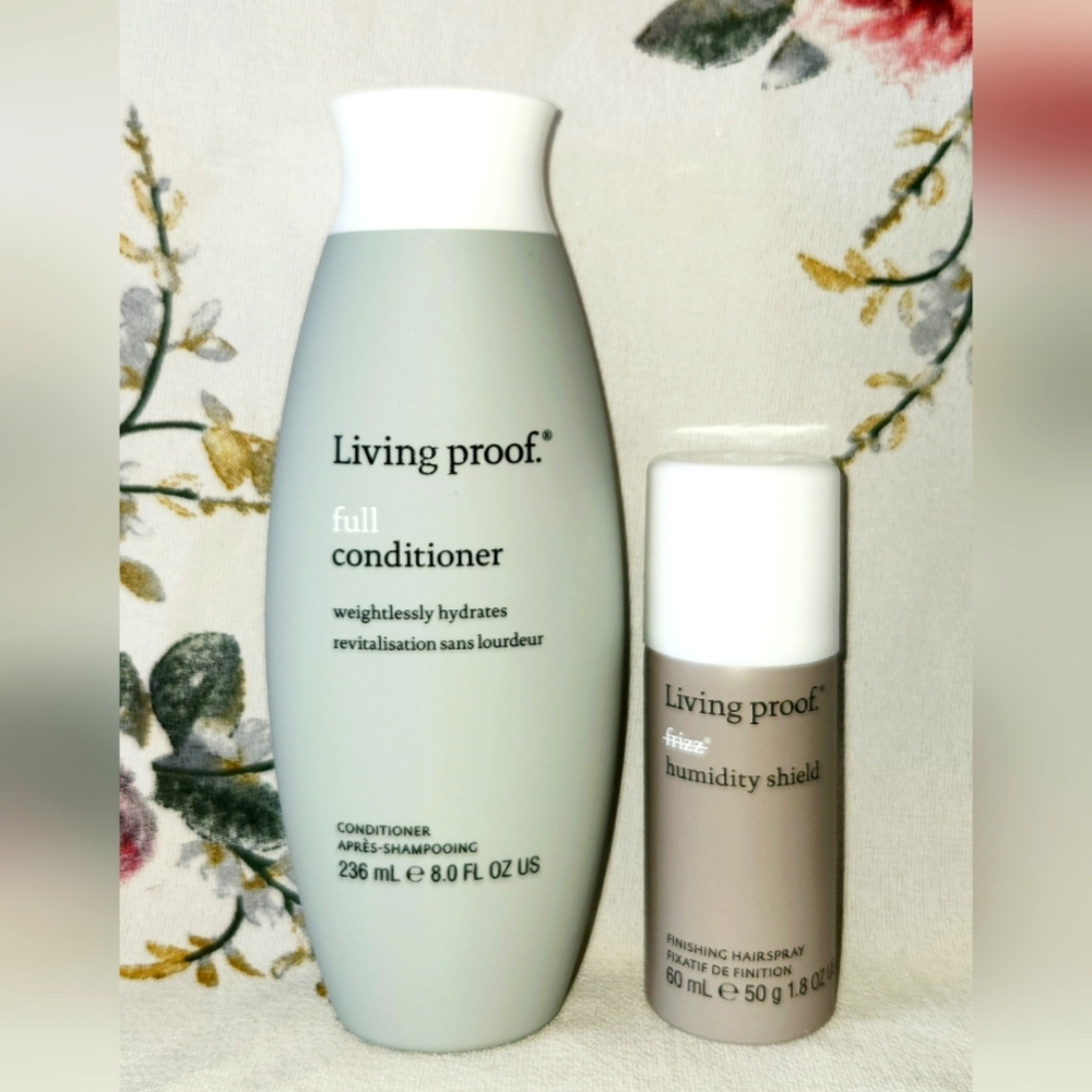 Living Proof Full Conditioner 236ml (8 fl.oz) & Living Proof Heat Shield 60ml